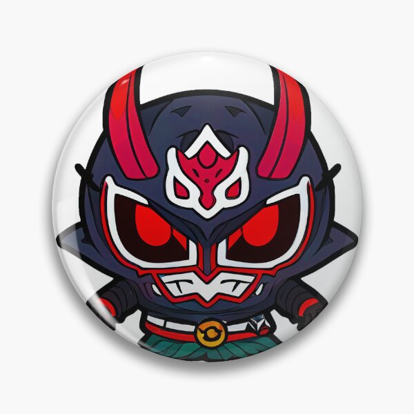 Item preview, Black and red Cute little ninja with a Japanese Mask on  designed and sold by Anssx.