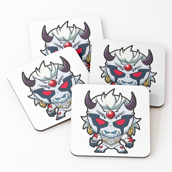 Item preview,  White Cute little ninja with a Japanese Mask on  designed and sold by Anssx.
