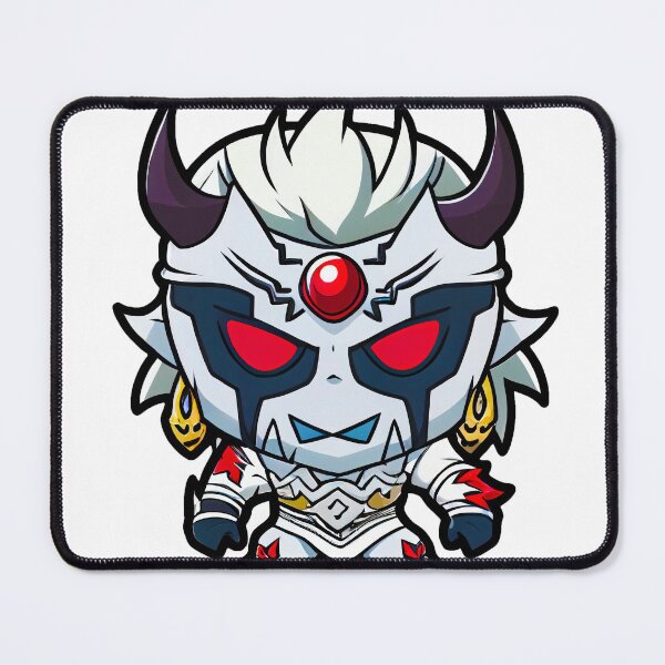 Item preview, White Cute little ninja with a Japanese Mask on designed and sold by Anssx.