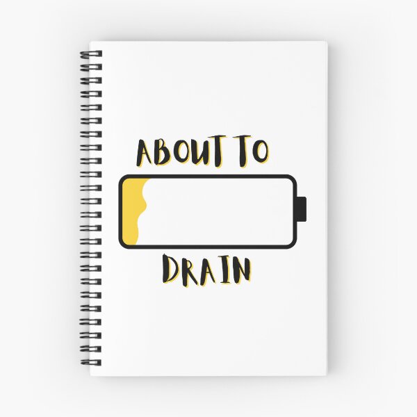 Item preview, MY BATTERY ABOUT TO DRAIN designed and sold by motivationhood.