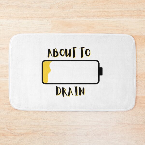 Item preview, MY BATTERY ABOUT TO DRAIN designed and sold by motivationhood.