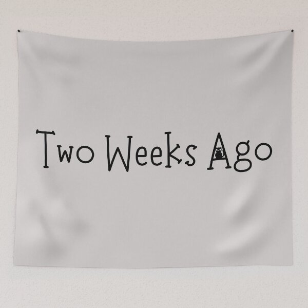 Item preview, Two Weeks Ago Decal Maisie designed and sold by katiebca2.