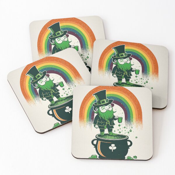 Item preview, Leprechaun Celebrating designed and sold by egneveRArt.