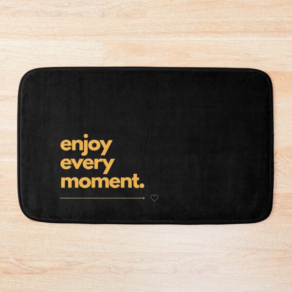 Item preview, enjoy every moment. Motivational quote | wall art | shirt | Minimalist | gift | family | mindfulness | joy | life | Clever sayings designed and sold by JoWillem.