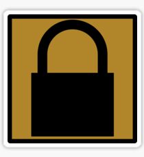 Padlock Sticker