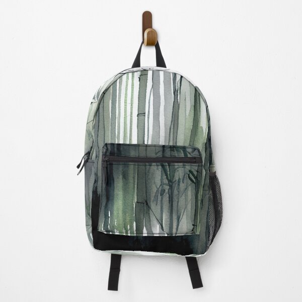Item preview, Moody watercolor of a bamboo forest 2 designed and sold by artefacta.