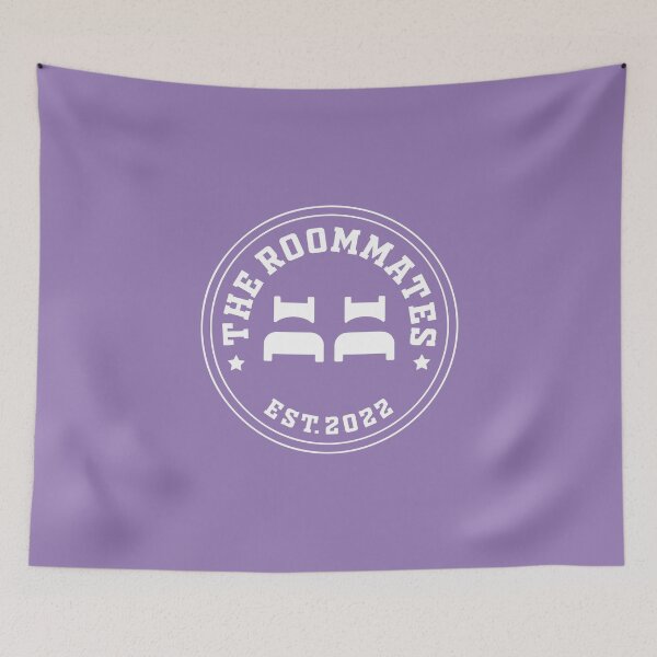 Item preview, Roommates - White Logo designed and sold by roommatesmerch.