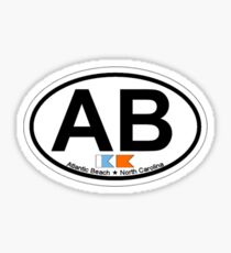 Atlantic Beach - North Carolina. Sticker