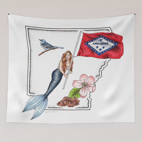 Item preview, Arkansas Mermaid designed and sold by Elizabeth Weglein.