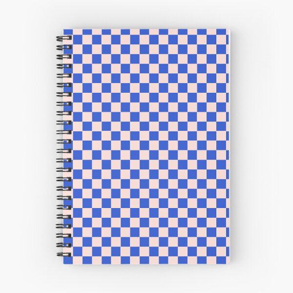 Item preview, retro pink and blue checkered gingham pattern designed and sold by mckhowdesign.