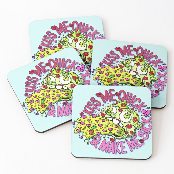 Item preview, LOVE VOM - Kiss Me Quick and Make Me Sick!  designed and sold by Bunkwaa.