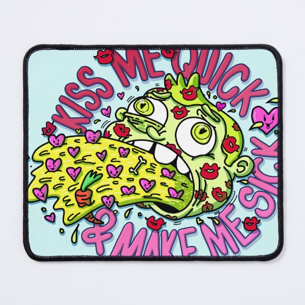 Item preview, LOVE VOM - Kiss Me Quick and Make Me Sick!  designed and sold by Bunkwaa.