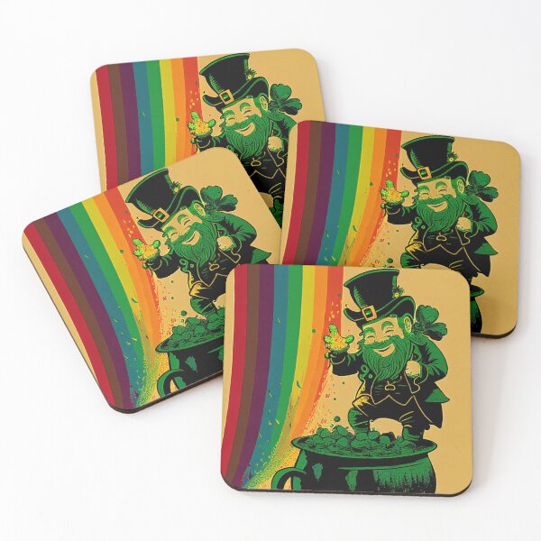 Item preview, Waving Leprechaun designed and sold by egneveRArt.