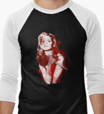 Camiseta ¾ estilo béisbol Splatter Buffy
