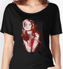 Splatter Buffy Women's Relaxed Fit T-Shirt