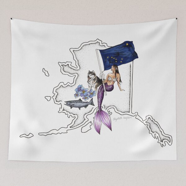 Item preview, Alaska Mermaid designed and sold by Elizabeth Weglein.