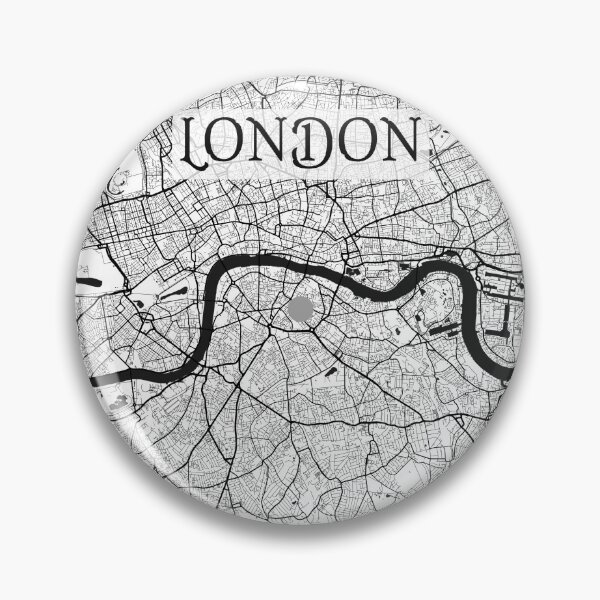 Item preview, London map clock designed and sold by jnt1981.