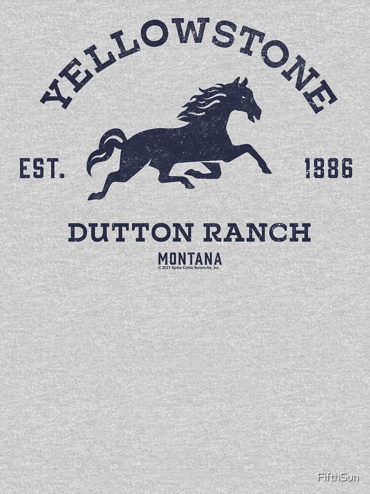 Disover YStone Dutton Ranch Dark Montana Vintage Logo | Essential T-Shirt 