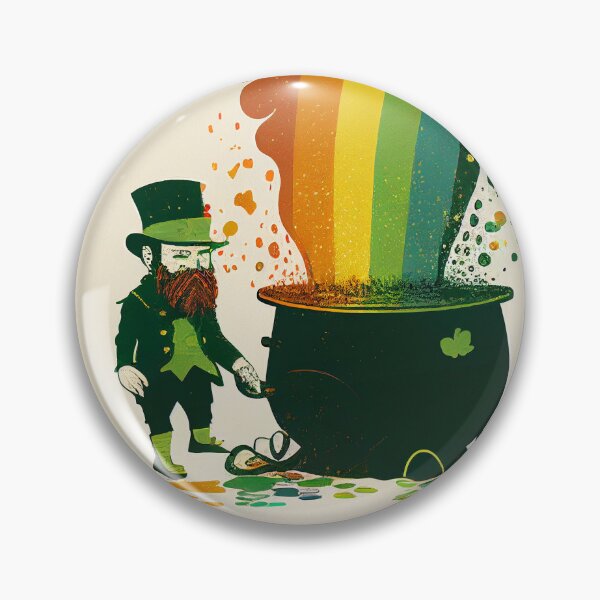 Item preview, Leprechaun's Rainbow Cauldron designed and sold by egneveRArt.