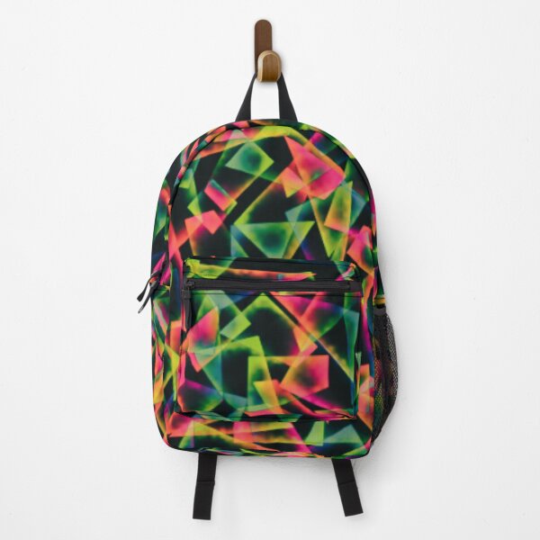 Item preview, Abstract multicolor triangles,bright,pattern designed and sold by cutecrazytshirt.