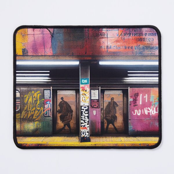 Item preview, Subway Stories by ChatGPT and Midjourney / (2 of 5) designed and sold by Untitled22.