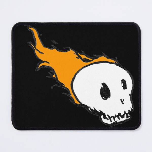 Item preview, flaming skull (horace) designed and sold by RobotPizzaGuy.