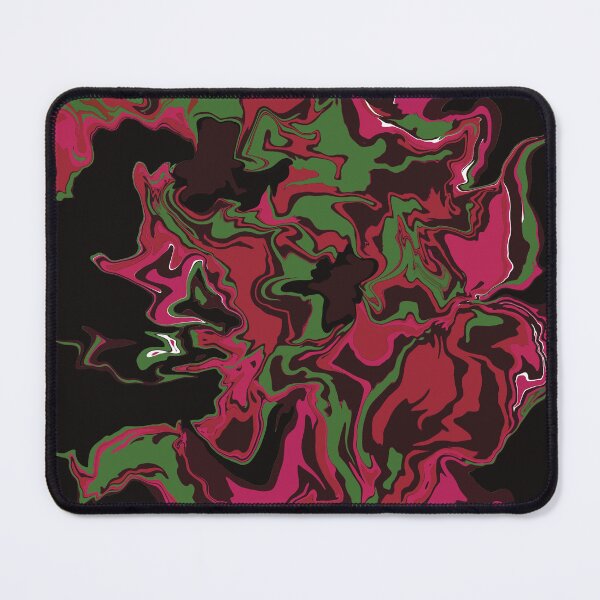 Item preview, Pink Fire flaming inside her fluid abstract art acrylic  designed and sold by chuckletuckle.