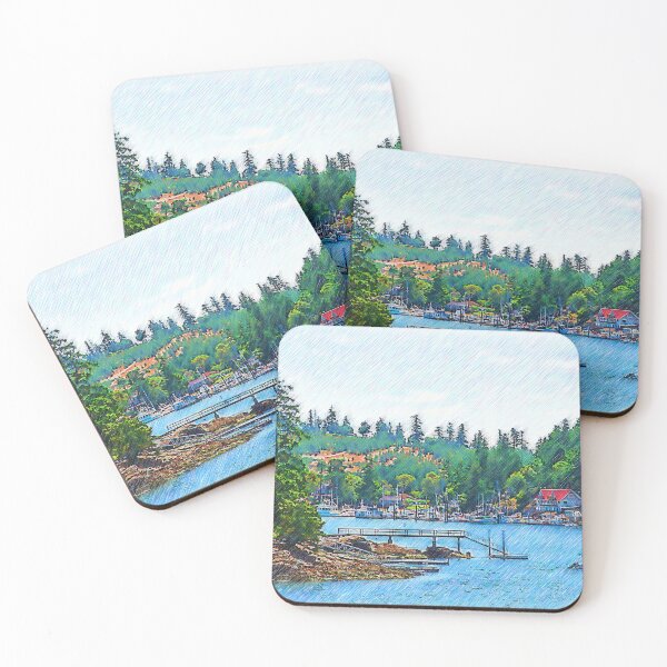 Item preview, Friday Harbor Sketched designed and sold by KirtTisdale.