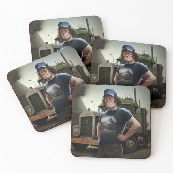 Item preview, the old trucker designed and sold by Art´in Waves.