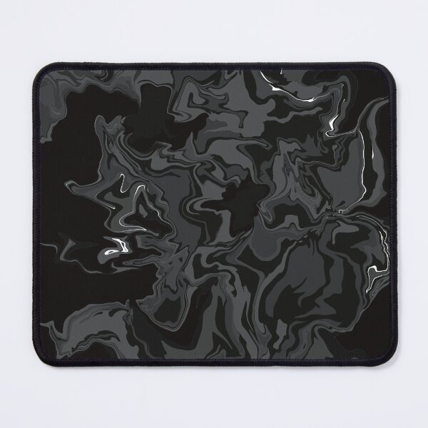 Item preview, Fire flaming inside her black and white fluid abstract art acrylic  designed and sold by chuckletuckle.