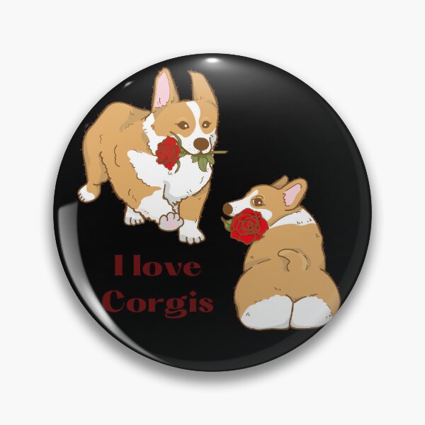 Item preview, I love Corgis designed and sold by courtney petersen.