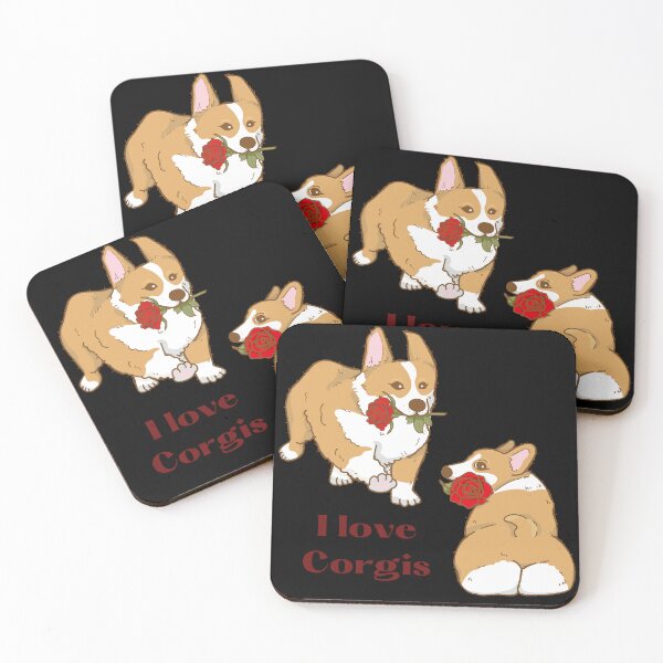 Item preview, I love Corgis designed and sold by courtney petersen.
