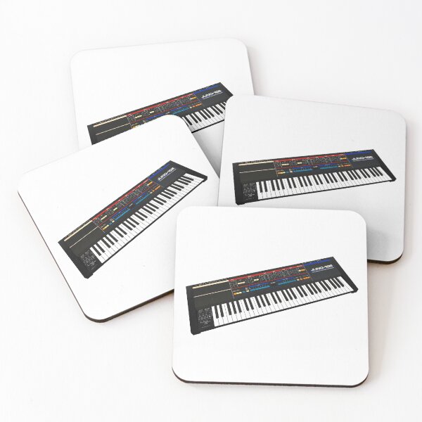 Item preview, Juno 106 programmable polyphonic synthesizer - Analog Vintage Synth - 80s Synth - Retro synthesizer -  Synthwave - Retrowave - Synth Pop - Classic Synth designed and sold by RazzArt.