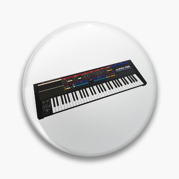 Item preview, Juno 106 programmable polyphonic synthesizer - Analog Vintage Synth - 80s Synth - Retro synthesizer -  Synthwave - Retrowave - Synth Pop - Classic Synth designed and sold by RazzArt.