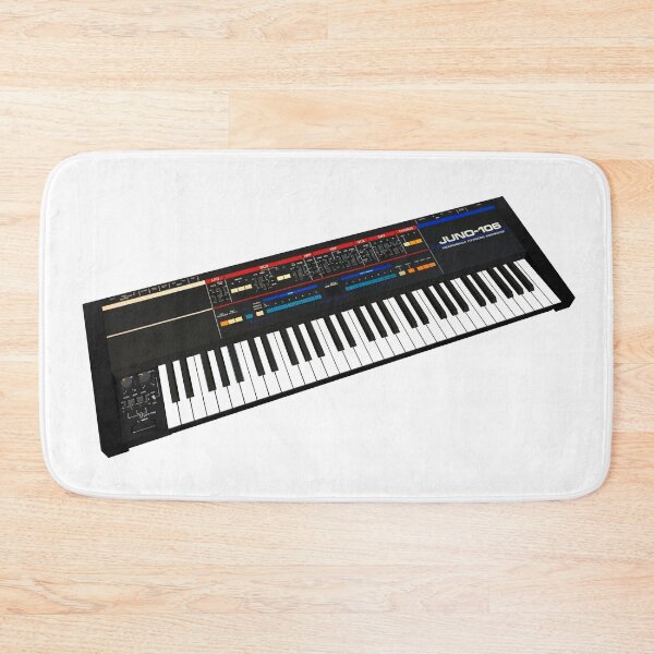 Item preview, Juno 106 programmable polyphonic synthesizer - Analog Vintage Synth - 80s Synth - Retro synthesizer -  Synthwave - Retrowave - Synth Pop - Classic Synth designed and sold by RazzArt.