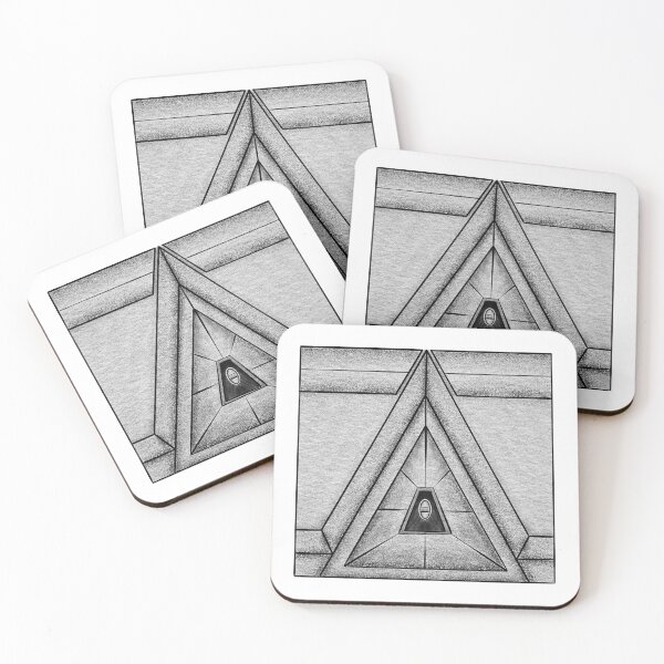 Item preview, Black gate in the triangle designed and sold by AdamCeko.