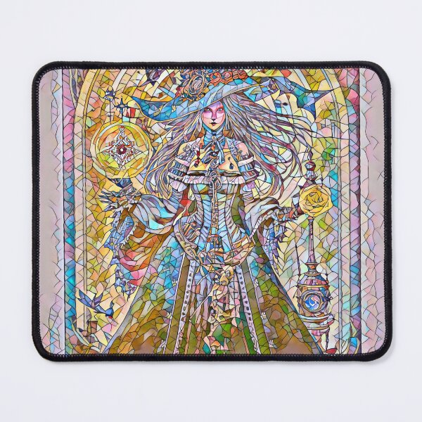 Item preview, Stain Glass Witch designed and sold by NevermoreFalls.