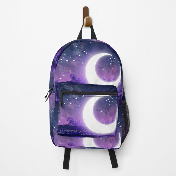 Item preview, magical purple moon field designed and sold by alivialord.