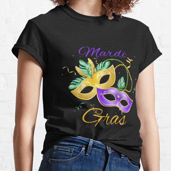 Familyloveshop LLC Mardi Gras T Shirt, Fat Tuesday Shirt, Saints Shirt,  Louisiana Shirt, Saints New Orleans Shirt Carnival Party 2023 Shirt, Mardi