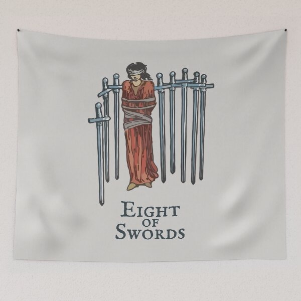 Item preview, Eight of Swords designed and sold by PyroPlumis.