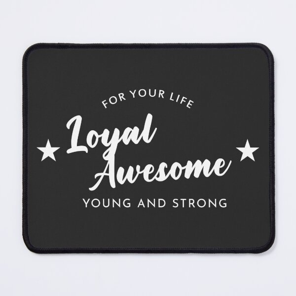Item preview, loyal awesome simple vintage lettering design designed and sold by satriyanto.