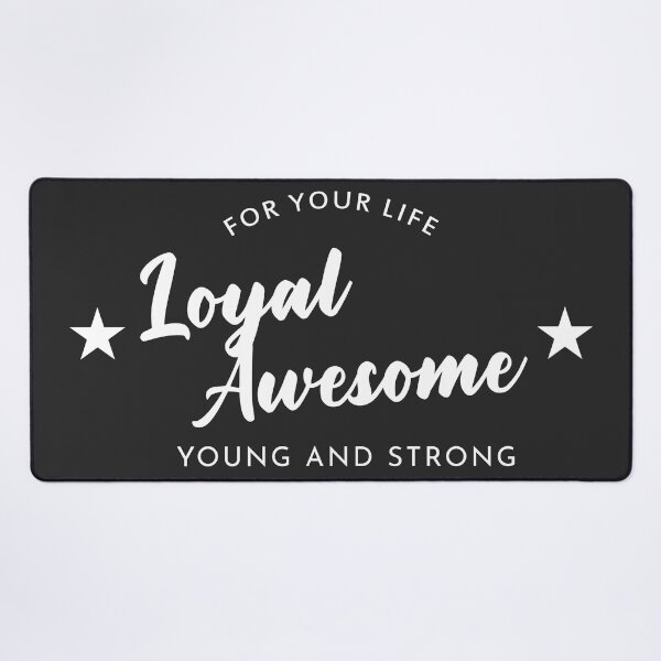 Item preview, loyal awesome simple vintage lettering design designed and sold by satriyanto.