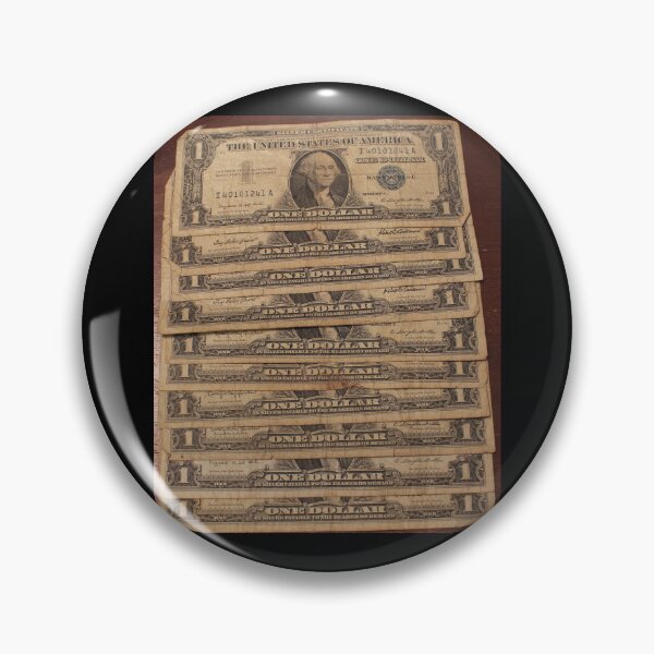 Item preview, Stack of Ten One Dollar 1957 Silver Certificates designed and sold by coinsxcrochet.