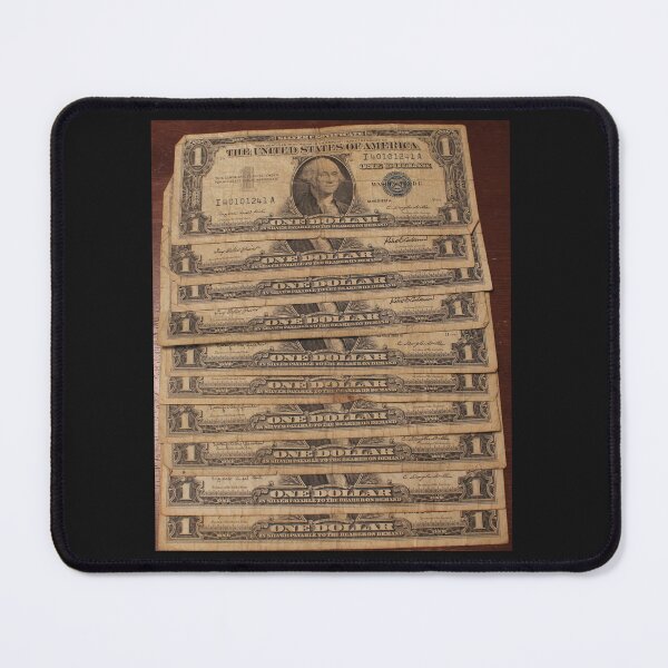 Item preview, Stack of Ten One Dollar 1957 Silver Certificates designed and sold by coinsxcrochet.