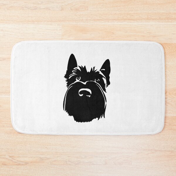 Artikelvorschau, Scottish Terrier Minimalistischer Hund entworfen und verkauft von Whoofster.