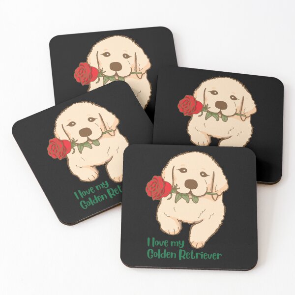 Item preview, I love my Golden Retriever designed and sold by courtney petersen.