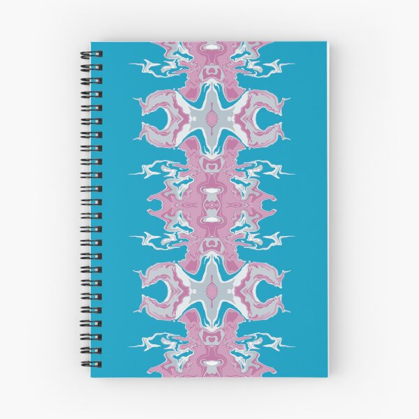 Item preview, Tactikles pink blue fluid abstract art acrylic  designed and sold by chuckletuckle.