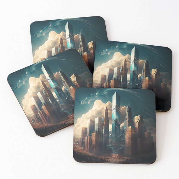 Item preview, Dystopian Future City designed and sold by Esoteric Designs.