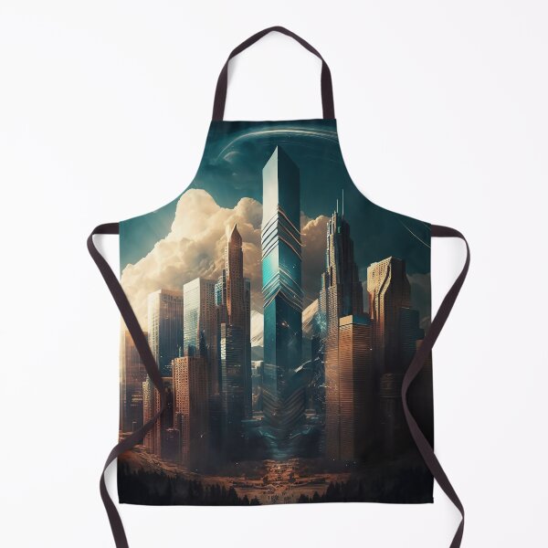 Item preview, Dystopian Future City designed and sold by Esoteric Designs.