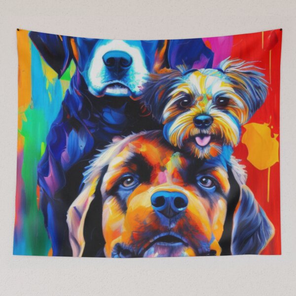 Item preview, cute puppy playtime designed and sold by HOMEDESIGNPRINT.